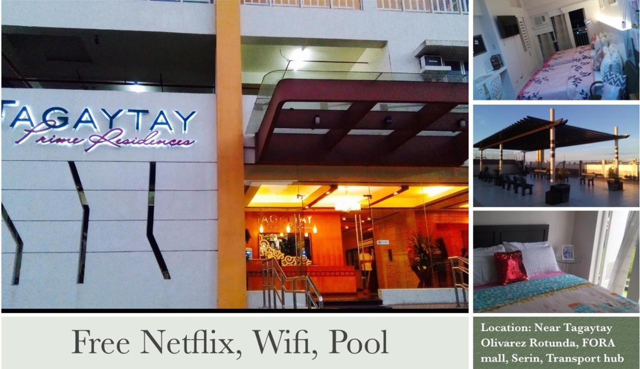 Mary'S Crib Cityland Prime Tagaytay With Free Wifi & Swimming Tagaytay City Eksteriør billede